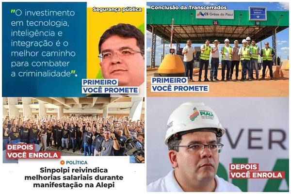 Joel Rodrigues critica Rafael Fonteles e cobra promessas não cumpridas(Imagem:Reprodução/Instagram)
