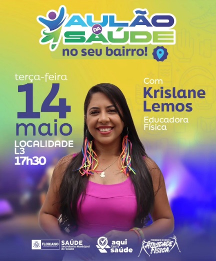 Aulão da Saúde traz preparação especial para show de Léo Santana em Floriano