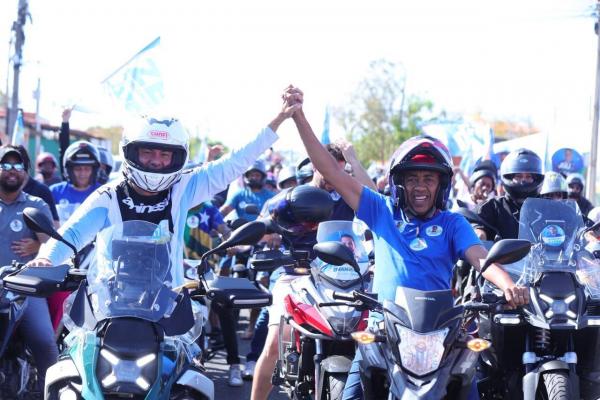 Motociata do 11 toma as ruas de Teresina e demonstra força de Joel e Jeová(Imagem:Ascom)