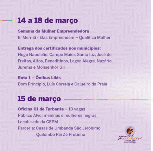 Coordenadoria da Mulher realiza o Mar&ccedil;o Mulher? Ei merm&atilde;, voc&ecirc; n&atilde;o est&aacute; sozinha!(Imagem:Divulga&ccedil;&atilde;o)