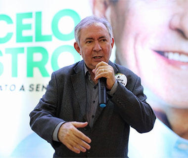 João Henrique abre convenção do MDB e diz: "esperava uma diferente"
