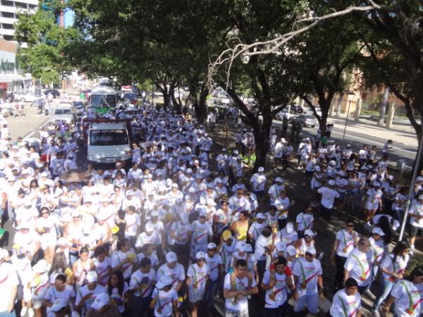 Realizada 17&ordf; Caminhada da Fraternidade em Teresina.(Imagem:FlorianoNews)