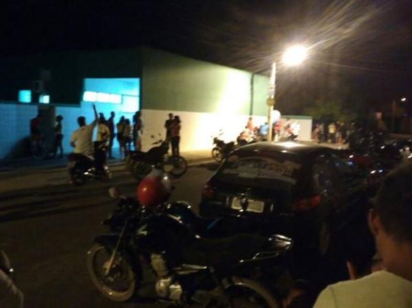 Caso aconteceu em um churrascaria, na cidade de Valen&ccedil;a do Piau&iacute;.(Imagem:Divulga&ccedil;&atilde;o/Pol&iacute;cia Militar)