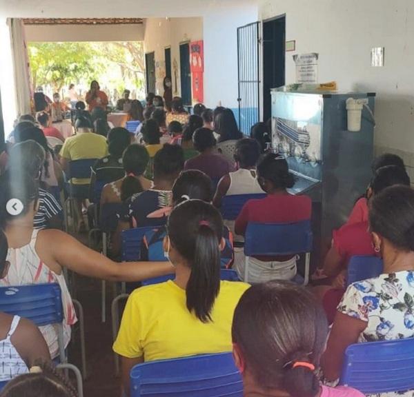 PROERD e Conselho Tutelar realizam palestra em escola da zona rural de Floriano.(Imagem:Reprodu&ccedil;&atilde;o/Instagram)
