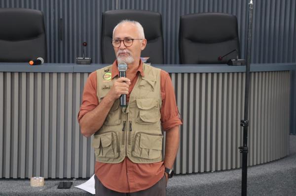 O geof&iacute;sico Eduardo Alexandre Santos de Menezes (LabSis/UFRN)(Imagem:Divulga&ccedil;&atilde;o)
