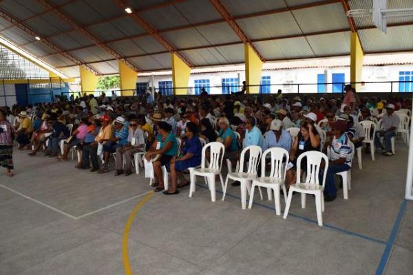 Pacientes atendidos pelo Programa Olhar Bem fazem retorno m&eacute;dico.(Imagem:Waldemir Miranda)