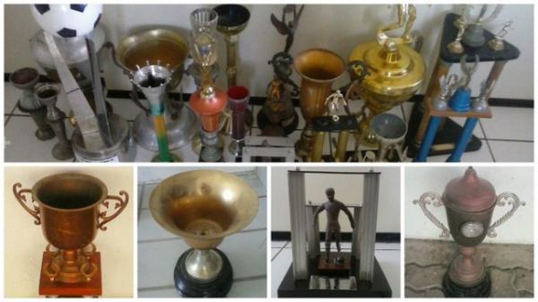Trof&eacute;us do Flamengo-PI(Imagem:Jomali Magalh&atilde;es)
