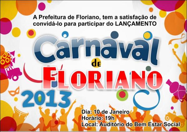 Lan&ccedil;amento Oficial do Carnaval 2013(Imagem:Divulga&ccedil;&atilde;o)