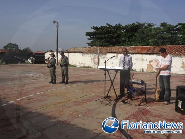 Policiais do 3º BPM participam de Culto Ecumênico.(Imagem:FlorianoNews)