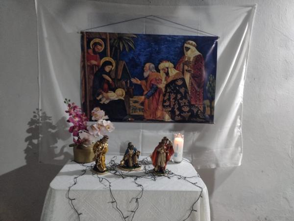 Casa de Acolhimento à Pessoa Idosa em Floriano recebe a Folia dos Santos Reis em noite especial.(Imagem:FlorianoNews)