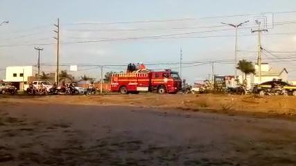 Cortejo homenageia guarda municipal morto ao multar mototaxista no Litoral do Piauí