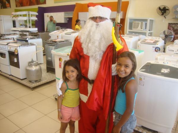 Momento Papai Noel(Imagem:reda&ccedil;&atilde;o)
