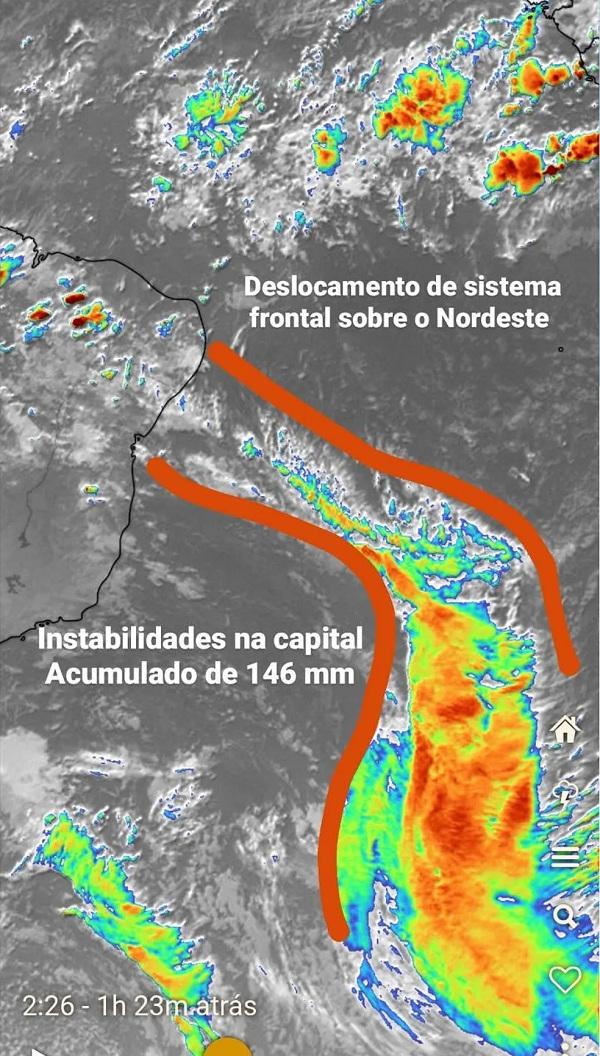  Chuva de domingo (14) foi a maior registrada em maio no Piau&iacute; desde 2009, diz climatologista.(Imagem:Divulga&ccedil;&atilde;o )