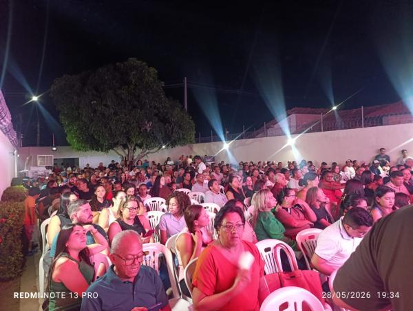 Vereador Marcony Alisson reúne lideranças políticas e multidão em encontro do
