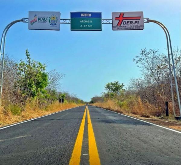 Governo do Estado irá restaurar 100% da malha rodoviária do Piauí até o final do ano(Imagem:Secom-PI)