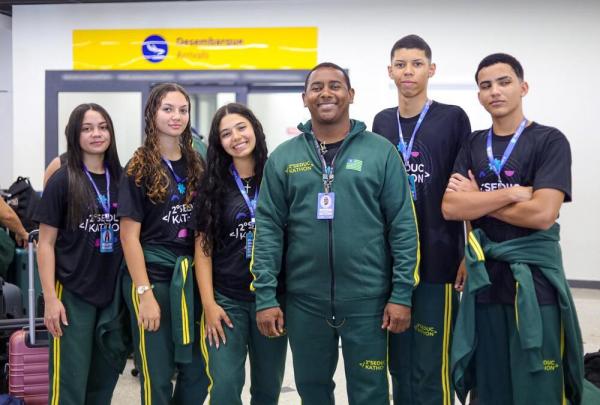 Do Piau&iacute; para o Mundo: intercambistas Seduckathon 2025 embarcam para experi&ecirc;ncia educacional em Portugal(Imagem:Divulga&ccedil;&atilde;o)