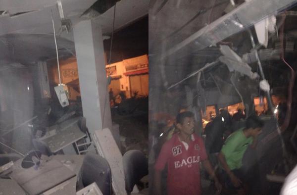 Assaltantes explodem Banco e Mulher é morta a tiros em Colinas/Ma. (Imagem:Divulgação)