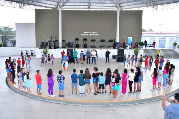 Festival infantil Show do Carrapeta encanta crian&ccedil;as em Floriano.(Imagem:Divulga&ccedil;&atilde;o)