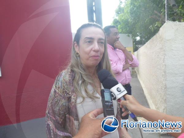 Delegada Eug&ecirc;nia Villa, Secret&aacute;ria Interina de Seguran&ccedil;a P&uacute;blica.(Imagem:FlorianoNews)
