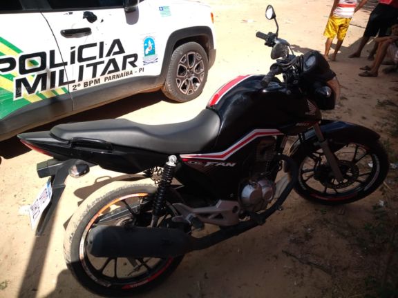 Motociclista é baleado durante assalto em Parnaíba