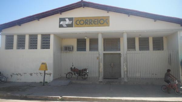 Ag&ecirc;ncia dos Correios de Bar&atilde;o de Graja&uacute;.(Imagem:FlorianoNews)
