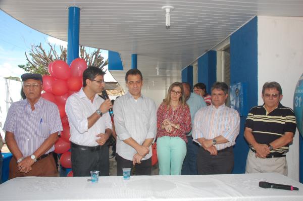 Prefeito Gilberto J&uacute;nior inaugura mais um Posto de Sa&uacute;de.(Imagem:Waldemir Miranda)