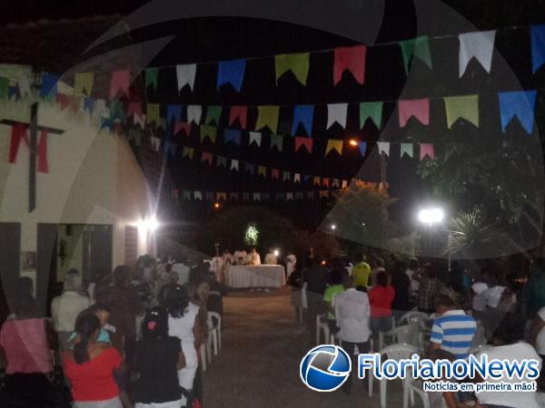 Festejo de S&atilde;o Pio de Pietrelcina &eacute; encerrado com prociss&atilde;o e missa.(Imagem:FlorianoNews)