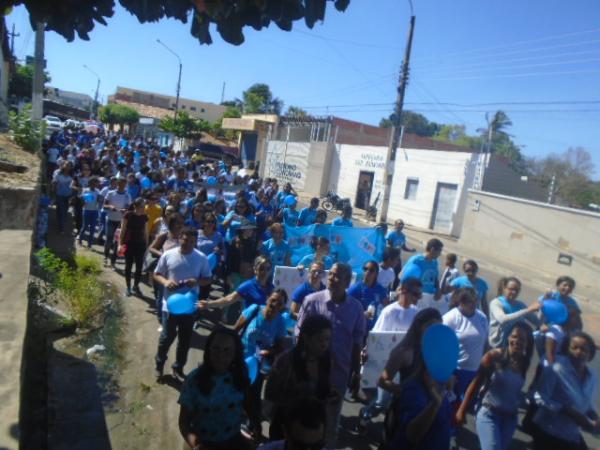  Dia Nacional da Luta de Pessoas com Surdez &eacute; celebrado com caminhada em Floriano.(Imagem:FlorianoNews)