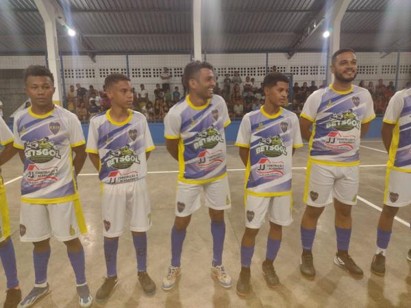 Prefeitura de Bar&atilde;o de Graja&uacute; abre oficialmente o Campeonato de Futsal 2025(Imagem:FlorianoNews)