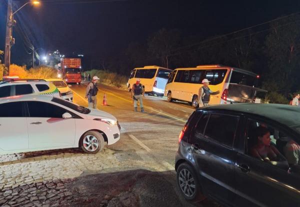 Operação Cidade Cenográfica mobiliza todas as modalidades de policiamento em Floriano(Imagem:Divulgação/PM)
