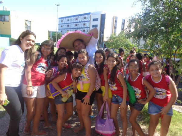 Realizada abertura do Projeto Brincando nas Férias 2014