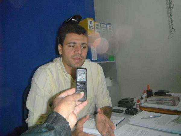 Ozires Martins, Delegado da Pol&iacute;cia Civil de Bar&atilde;o de Graja&uacute;.(Imagem:FlorianoNews)