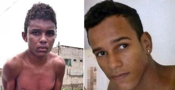 Esllem Francisco da Silva Ribeiro (Esquerda) e Matheus de Matos Santos (Direita)(Imagem:Divulga&ccedil;&atilde;o/Pol&iacute;cia Civil)