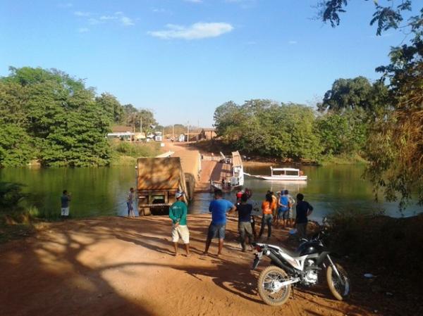 Travessia entre os estado do Maranh&atilde;o e Piau&iacute; est&aacute; paralisada.(Imagem:Antonio Santos/ Arquivo pessoal)