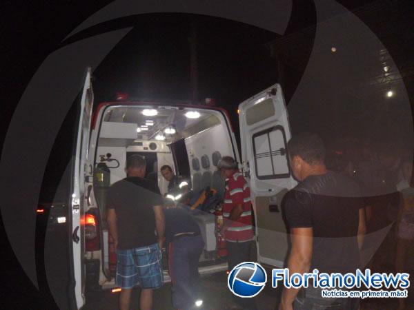 Homem é baleado após tentativa de assalto em Floriano.(Imagem:FlorianoNews)
