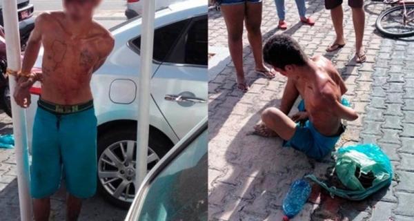 Homem suspeito de furtar bicicleta é atropelado e espancado por populares no Piauí