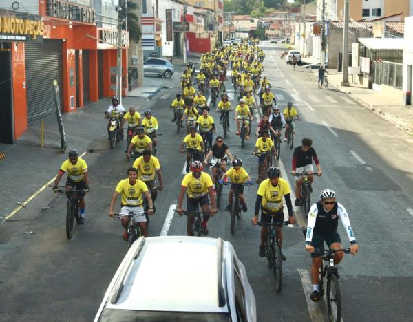 3º BPM reforça segurança durante passeio ciclístico da Semana Nacional do Trânsito em Floriano