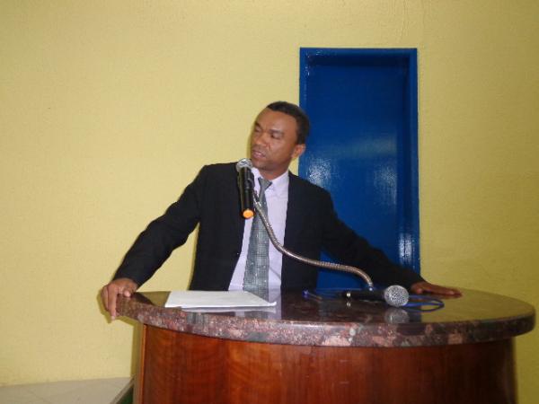 Vereador Serginho (PTC).(Imagem:FlorianoNews)