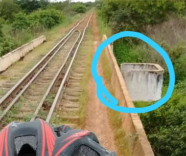 Ponte cedeu, diz mãe de jovem que caiu ao tirar selfie em Castelo do Piauí