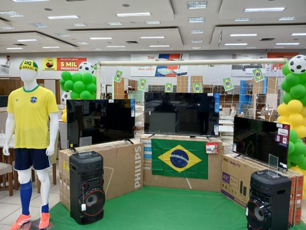 Armazém Paraíba de Floriano lança grandes promoções para Copa do Mundo, São João e Dia dos Namorados(Imagem:FlorianoNews)