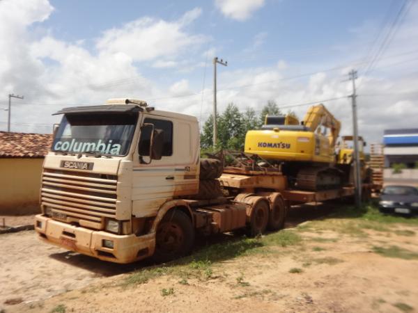 Pol&iacute;cia recupera m&aacute;quinas agr&iacute;colas roubadas na regi&atilde;o do Maranh&atilde;o.(Imagem:FlorianoNews)