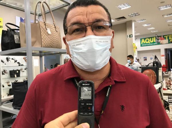 Cl&aacute;udio, sub-gerente do Armaz&eacute;m Para&iacute;ba(Imagem:FlorianoNews)