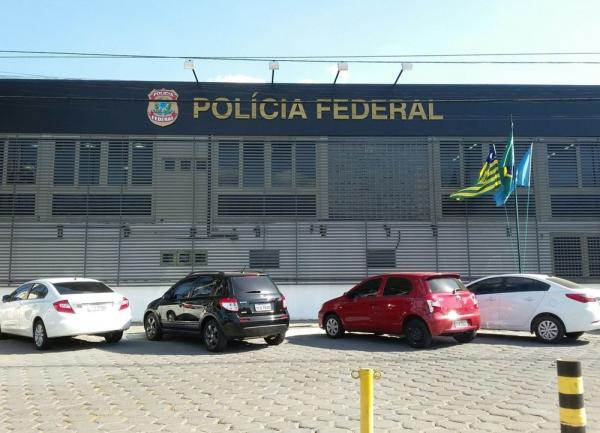 Sede da superintend&ecirc;ncia da Pol&iacute;cia Federal em Teresina - Piau&iacute;.(Imagem:Ellyo Teixeira/ G1 PI)
