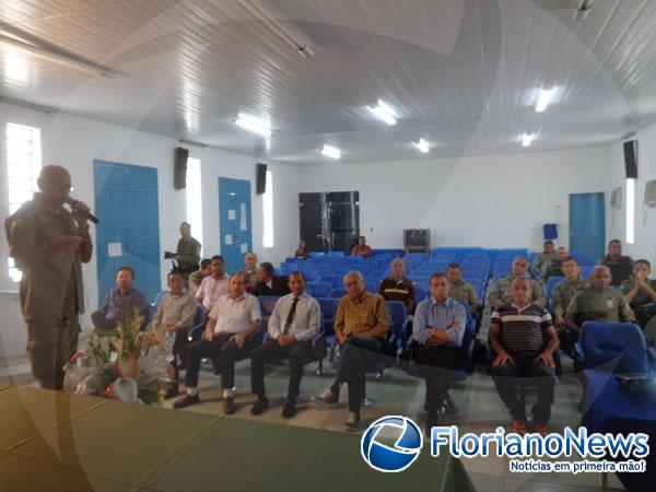 Comandante do 3º BPM faz balanço do trabalho da PM em Floriano.(Imagem:FlorianoNews)