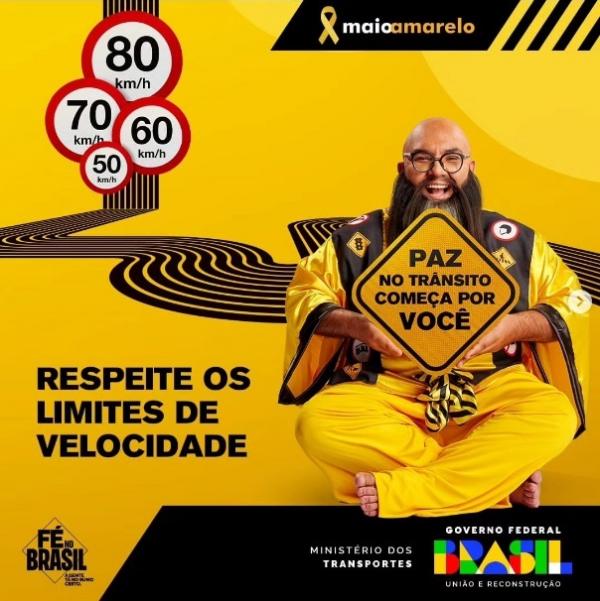 Floriano em alerta: Maio Amarelo mobiliza sociedade pela seguran&ccedil;a no tr&acirc;nsito(Imagem:Reprodu&ccedil;&atilde;o/Instagram)