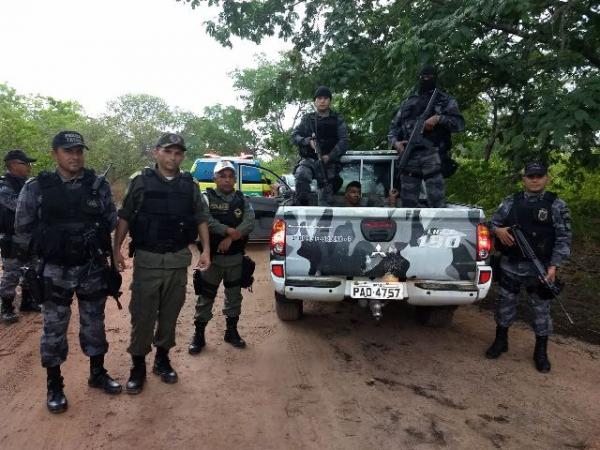 PM recupera segundo veículo roubado e prende suspeito de arrastão em Floriano.(Imagem:3º BPM)