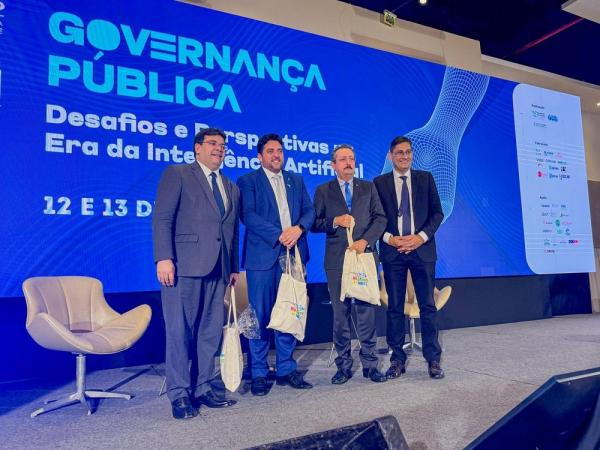 Em Natal (RN), Rafael Fonteles destaca avanços na qualidade dos serviços e economia a partir da transformação digital no Piauí.(Imagem:Divulgação)