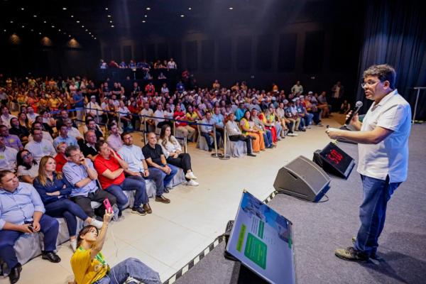 Rafael apresentou os principais avanços alcançados por meio de ações do governo em cada área e destacou a mitigação dos efeitos da seca como prioridade no território.(Imagem:Divulgação)