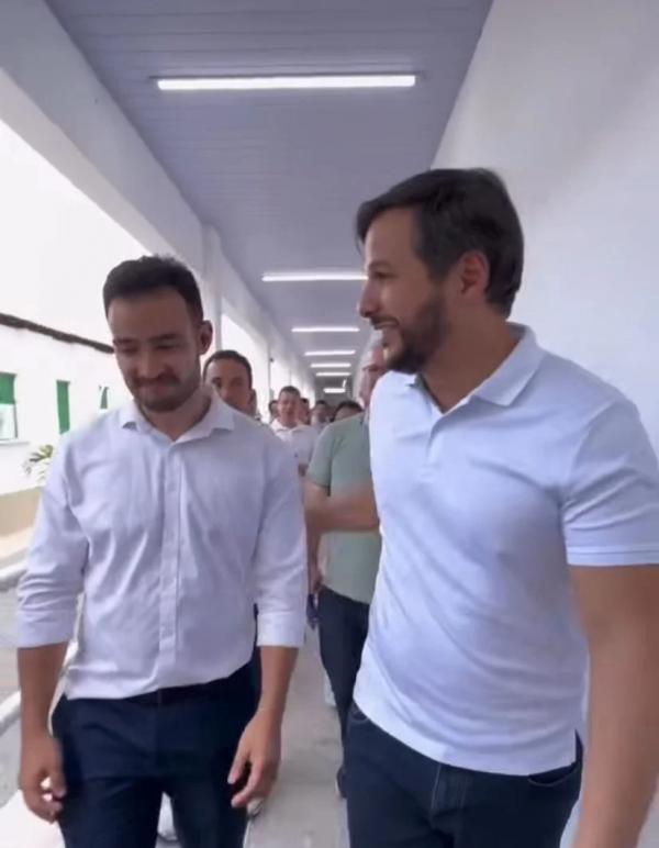Pré-candidatos a vice, Washington Bandeira e Vinícius Dias terão semana decisiva