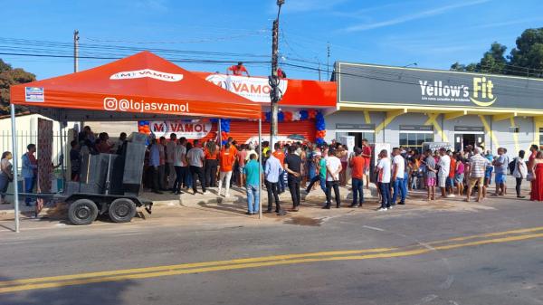 Lojas Vamol inaugura filial em Monte Alegre do Piauí com grande festa.(Imagem:Divulgação)
